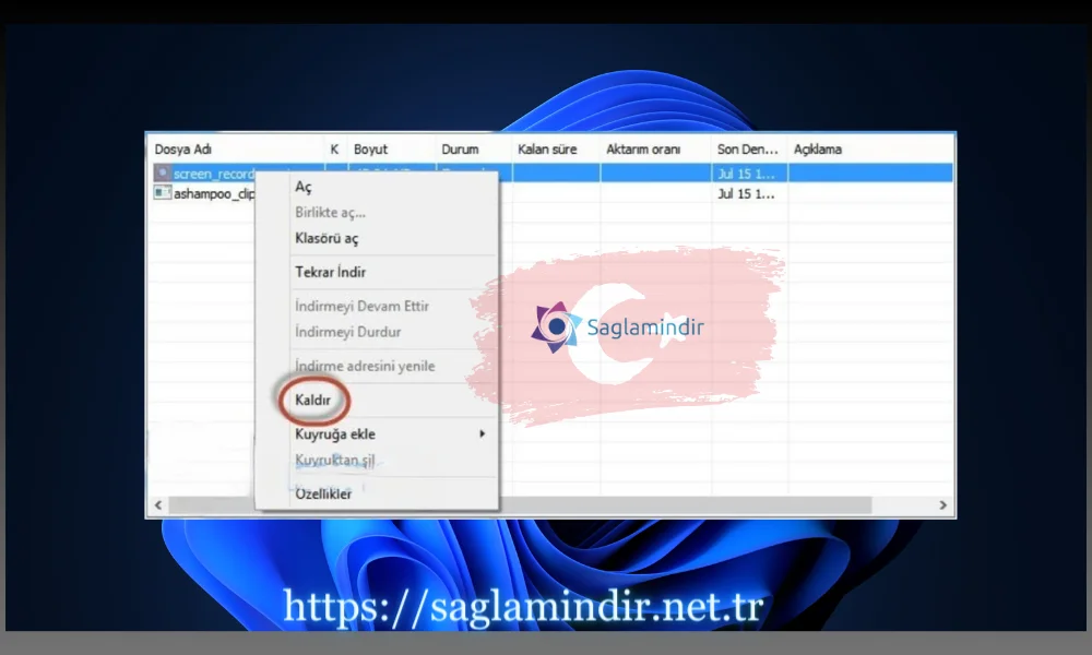 Kaldırmak