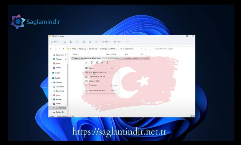 Yönetici olarak çalıştır