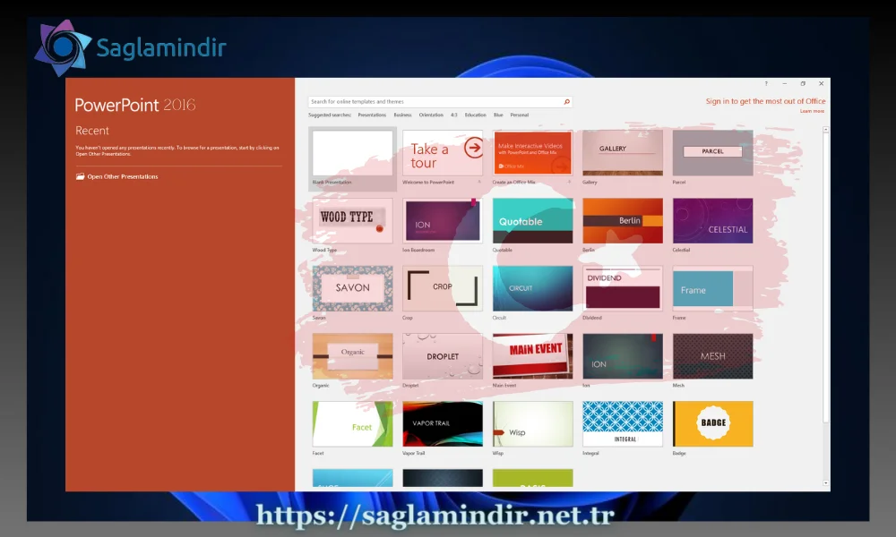 powerpoint 2016 ücretsiz indir