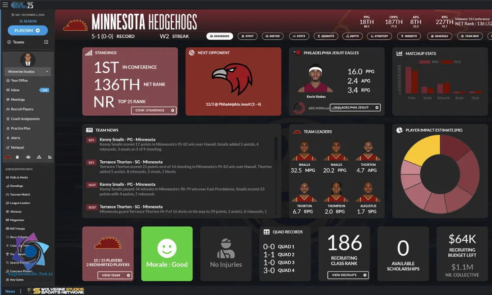 Draft Day Sports College Basketball 2025 Pc Download