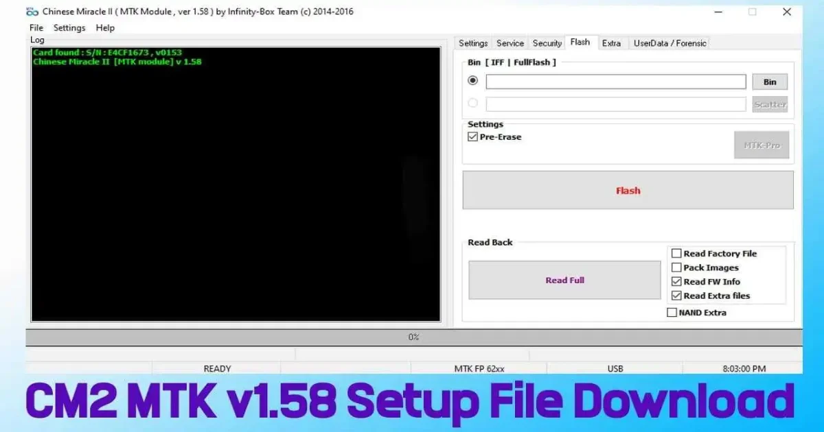 CM2 MTK Setup File Free Download