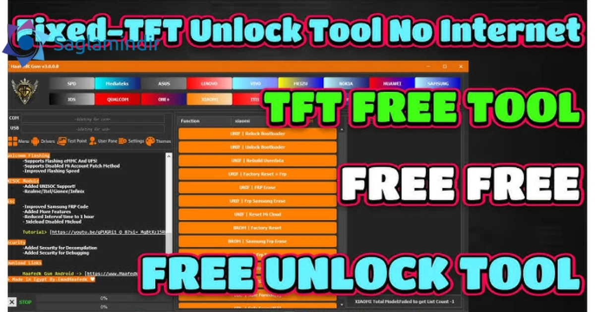 Fixed – TFT Unlock Tool Free Download