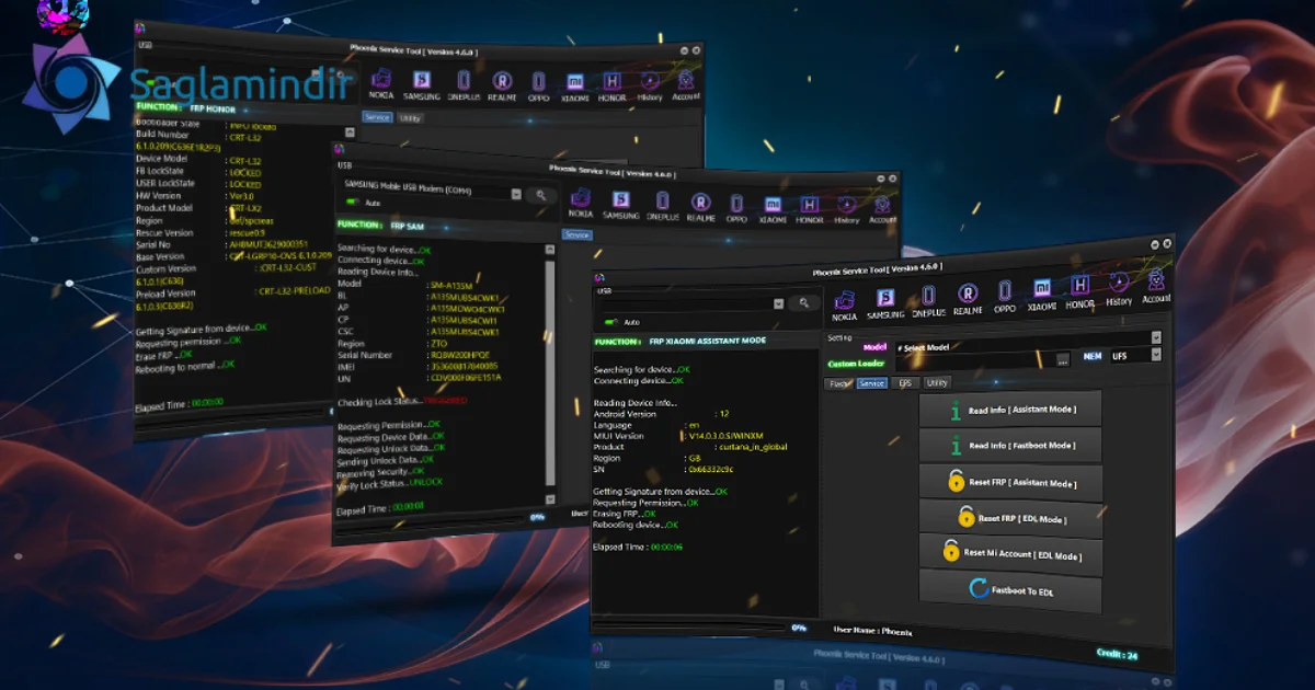 Phoenix Service Tool PC Free