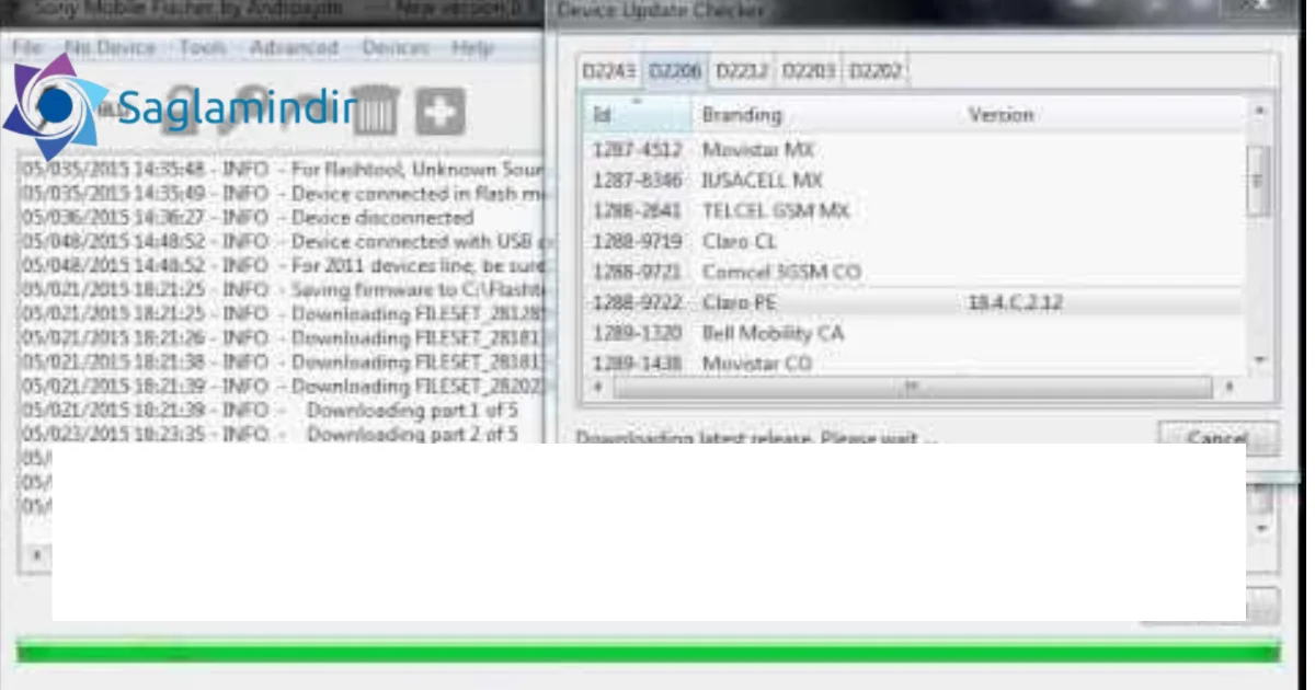 Sony Xperia C1604 Screen Lock Reset File