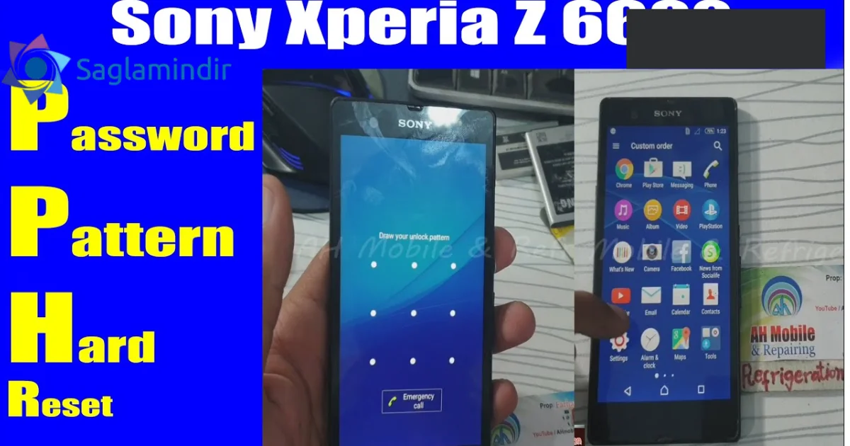 Sony Xperia C6602 Screen Lock Reset File