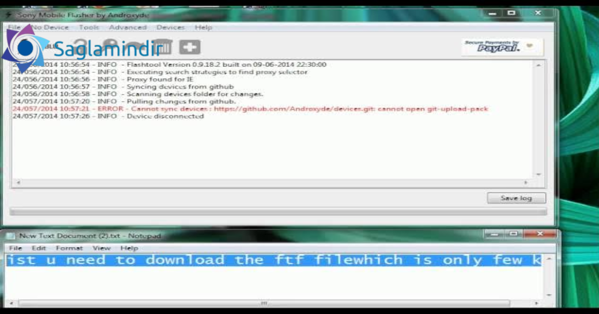 Sony Xperia D2105 Screen Lock Reset File