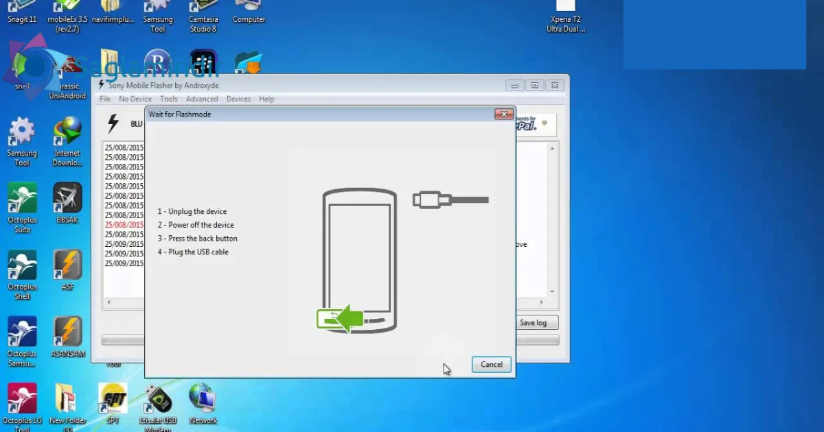 Sony Xperia D5322 Screen Lock Reset File