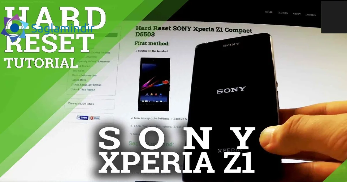Sony Xperia D5503 Screen Lock Reset File