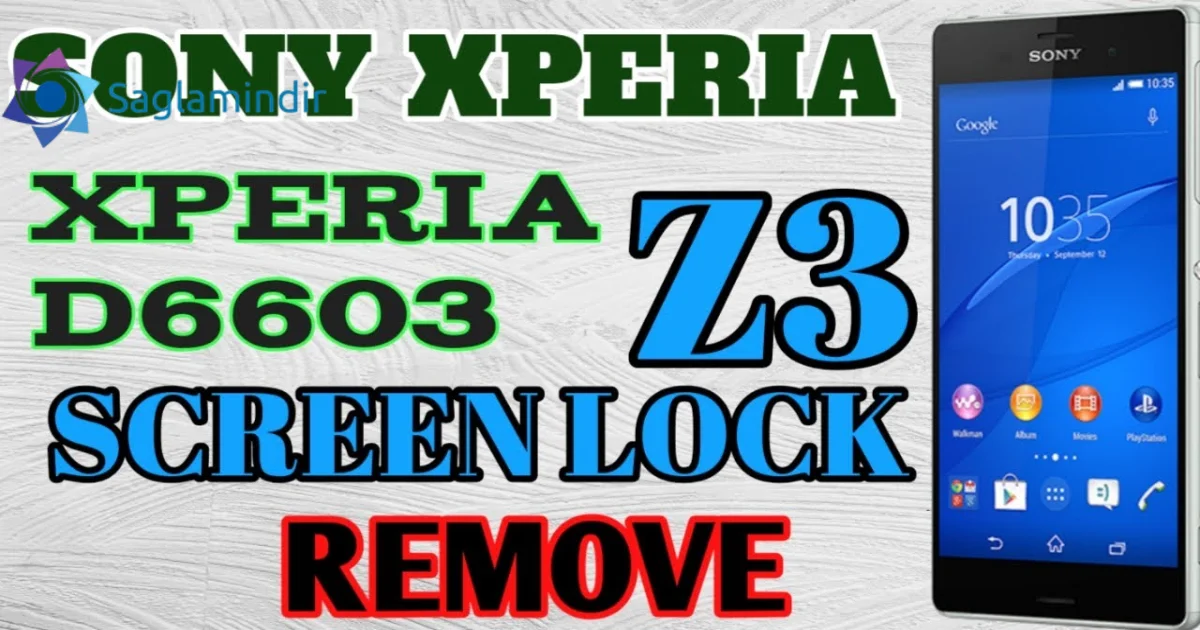 Sony Xperia D6503 Screen Lock Reset File
