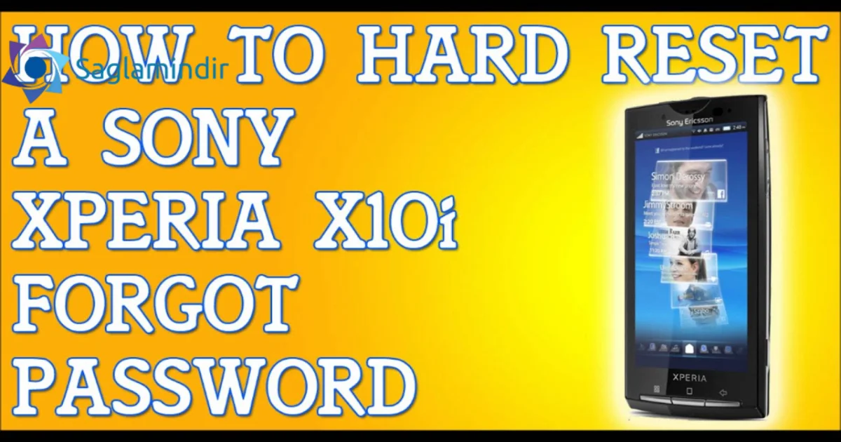 Sony Xperia E10a Screen Lock Reset File