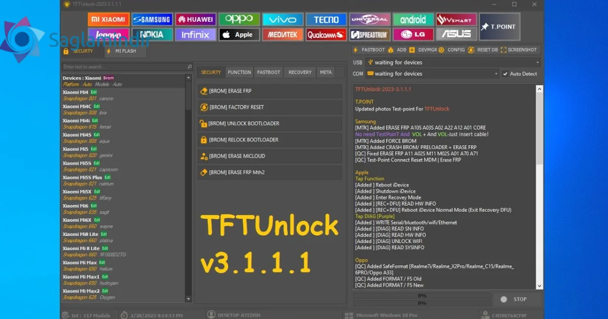 TFT Unlock Tool Free Download