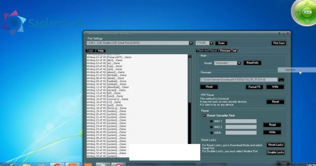 UMT LG Tool Setup File Free Download