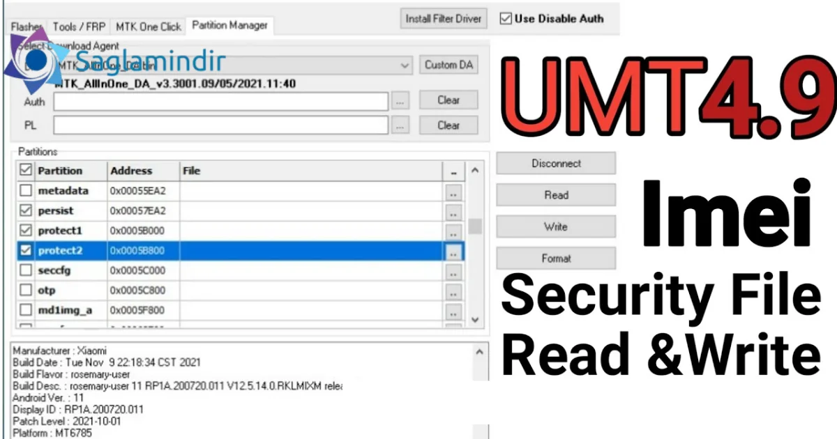 UMT MTK Setup File Free Download