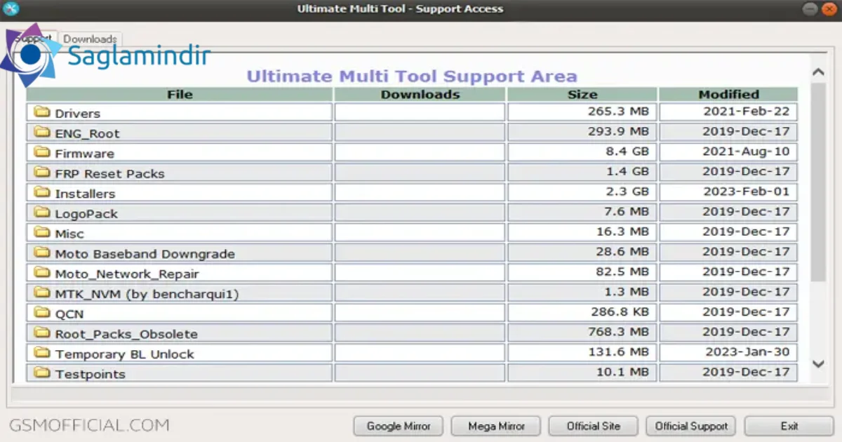 UMT Support Free Download