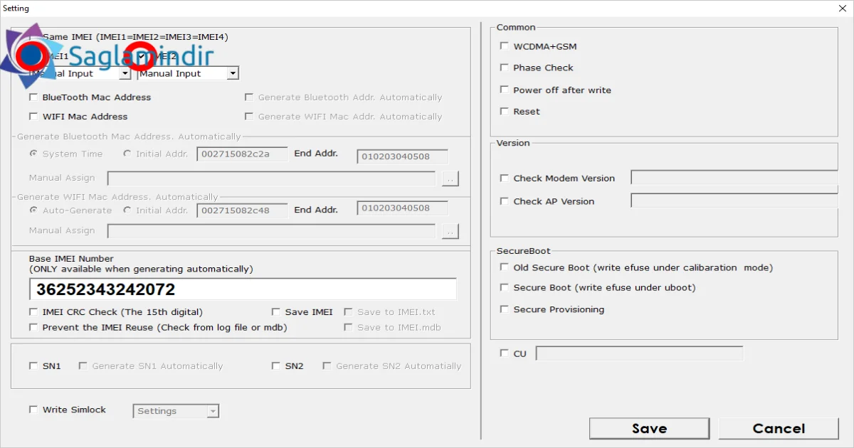 WriteIMEI Tool Free Download