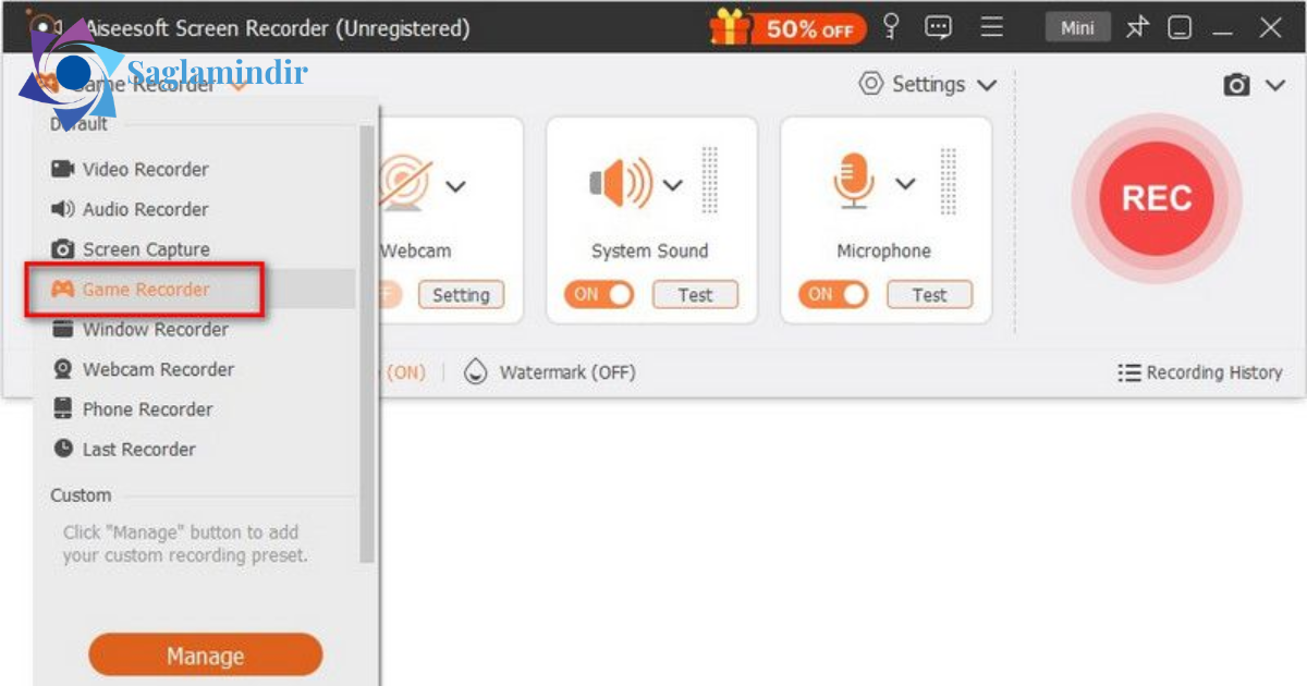 Aiseesoft Screen Recorder Full