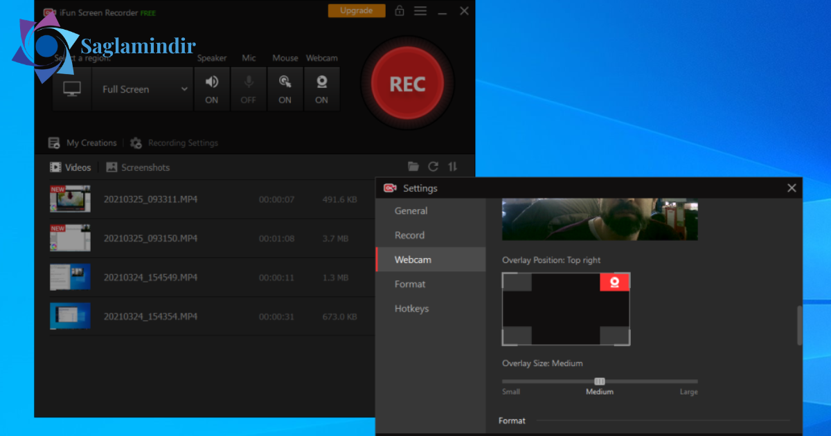 IObit iFun Screen Recorder Pro Full Indir